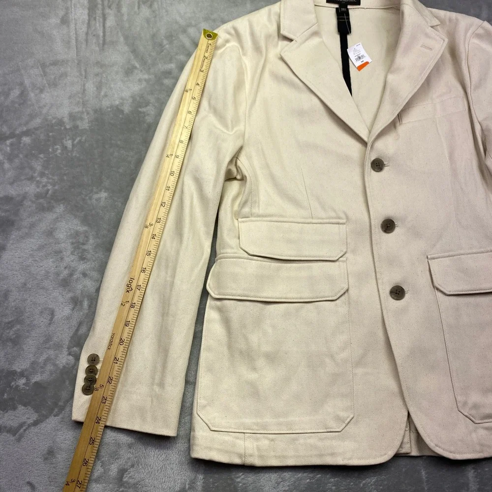Banana Republic Corbel Tailored-Fit‎ Utility Blazer Jacket 38S Mens Business NWT